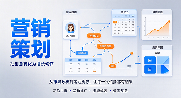 文圣区营销策划